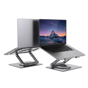 Darrahopens Electronics > Computer Accessories mbeat Stage S12 Rotating Laptop Stand with USB-C Docking Station - Space Grey