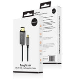 darrahopens Electronics > Computer Accessories mbeat Tough Link 1.8m 4K USB-C to Display Port Cable - Space Grey