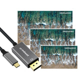 darrahopens Electronics > Computer Accessories mbeat Tough Link 1.8m 4K USB-C to Display Port Cable - Space Grey