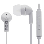 darrahopens Electronics > Computer Accessories Moki Noise Isolation Earbuds with microphone & control - WHITE