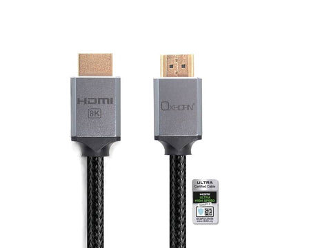 Darrahopens Electronics > Computer Accessories Oxhorn  8K HDMI 2.1a Cable 1m