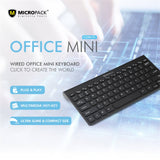 Darrahopens Electronics > Computer Accessories PC Keyboard Ergonomic USB Interface Multimedia Hotkey for Notebook Labtop
