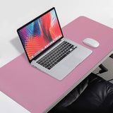 Darrahopens Electronics > Computer Accessories Pink 90cm*45cm Dual Side Office Desk Pad Waterproof PU Leather Computer Mouse Pad