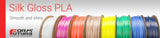 Darrahopens Electronics > Computer Accessories PLA Filament Silk Gloss PLA 2.85mm 750 gram Brilliant Beige 3D Printer Filament