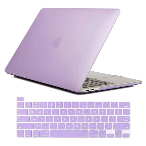 Darrahopens Electronics > Computer Accessories Purple MacBook Pro 13 inch 2020 A2338 A2251 A2289 Matte Shell Case Keyboard Cover Touch Bar