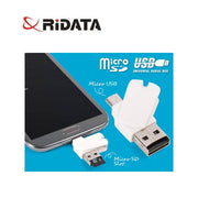 darrahopens Electronics > Computer Accessories Ridata OTG Mobile Phone MicroSD Card Reader (OTG Mobile Phone/Tablet/PC)