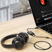 Darrahopens Electronics > Computer Accessories Simplecom CA152 USB to 3.5mm Audio and Microphone Sound Card Adapter for TRS or TRRS Headset with Mic