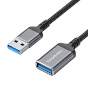 Darrahopens Electronics > Computer Accessories Simplecom CAU320 USB 3.0 Extension Cable USB-A Male to USB-A Female Nylon Braided 2.0M