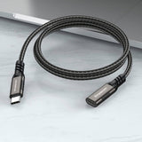 Darrahopens Electronics > Computer Accessories Simplecom CAU610 USB-C Male to Female Extension Cable USB 3.2 Gen2 PD 100W 20Gbps 1M