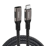 Darrahopens Electronics > Computer Accessories Simplecom CAU610 USB-C Male to Female Extension Cable USB 3.2 Gen2 PD 100W 20Gbps 1M