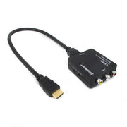 darrahopens Electronics > Computer Accessories Simplecom CM401 Composite AV CVBS 3RCA to HDMI Video Converter 1080p Upscaling