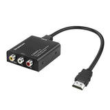 Darrahopens Electronics > Computer Accessories Simplecom CM401v2 Composite AV CVBS to HDMI Video Converter 1080p Upscaler Alloy Case