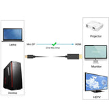darrahopens Electronics > Computer Accessories Simplecom DA202 4K Mini DisplayPort (miniDP) to HDMI Cable 2160P Ultra HD 1.8M