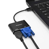 darrahopens Electronics > Computer Accessories Simplecom DA316A USB to HDMI + VGA Video Card Adapter with 3.5mm Audio