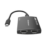 darrahopens Electronics > Computer Accessories Simplecom DA330 USB-C to Dual HDMI MST Adapter 4K@60Hz with PD and Audio Out
