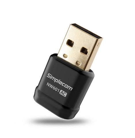 darrahopens Electronics > Computer Accessories Simplecom NW601 AC600 Mini WiFi Dual Band Wireless USB Adapter