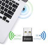 darrahopens Electronics > Computer Accessories Simplecom NW602 AC600 Dual Band Nano USB WiFi Wireless Adapter