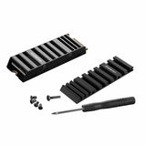 Darrahopens Electronics > Computer Accessories Simplecom SA110 M.2 SSD Aluminum Heatsink with Thermal Silicone Pads for PC and PS5