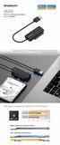 darrahopens Electronics > Computer Accessories Simplecom SA205 Compact USB 3.0 to SATA Adapter Cable Converter for 2.5" SSD/HDD