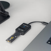 darrahopens Electronics > Computer Accessories Simplecom SA506 NVMe / SATA Dual Protocol M.2 SSD to USB-C Adapter Converter USB 3.2 Gen 2 10Gbps
