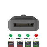 darrahopens Electronics > Computer Accessories Simplecom SA506 NVMe / SATA Dual Protocol M.2 SSD to USB-C Adapter Converter USB 3.2 Gen 2 10Gbps