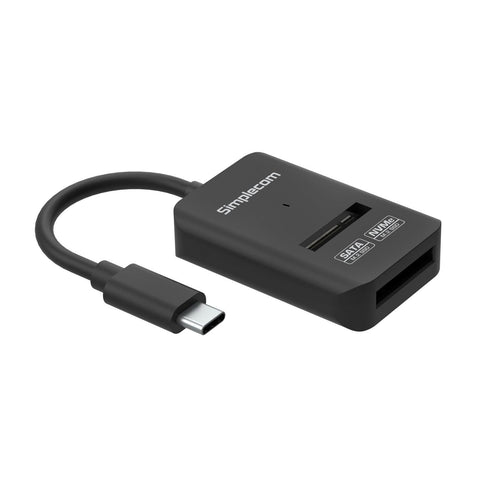 darrahopens Electronics > Computer Accessories Simplecom SA506 NVMe / SATA Dual Protocol M.2 SSD to USB-C Adapter Converter USB 3.2 Gen 2 10Gbps