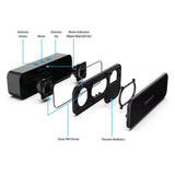 darrahopens Electronics > Computer Accessories Simplecom UM228 Portable USB Stereo Soundbar Speaker Plug and Play with Volume Control for PC Laptop