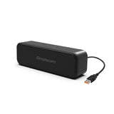 darrahopens Electronics > Computer Accessories Simplecom UM228 Portable USB Stereo Soundbar Speaker Plug and Play with Volume Control for PC Laptop