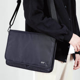 Darrahopens Electronics > Computer Accessories ST'9 L size 15.6/16 inch Black Laptop Sleeve Padded Shoulder Bag Travel Carry Case LATO