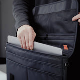 Darrahopens Electronics > Computer Accessories ST'9 L size 15.6/16 inch Black Laptop Sleeve Padded Shoulder Bag Travel Carry Case LATO