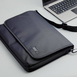 Darrahopens Electronics > Computer Accessories ST'9 L size 15.6/16 inch Black Laptop Sleeve Padded Shoulder Bag Travel Carry Case LATO