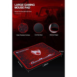 darrahopens Electronics > Computer Accessories T-Wolf TF400 4-pcs Rainbow Keyboard/Mouse/Headphone/Mouse Pad Kit Set