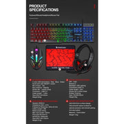 darrahopens Electronics > Computer Accessories T-Wolf TF800 RGB 4-pcs Gaming Keyboard/Mouse/Headphone/Mouse Pad Kit Set