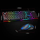 darrahopens Electronics > Computer Accessories T-Wolf TF800 RGB 4-pcs Gaming Keyboard/Mouse/Headphone/Mouse Pad Kit Set