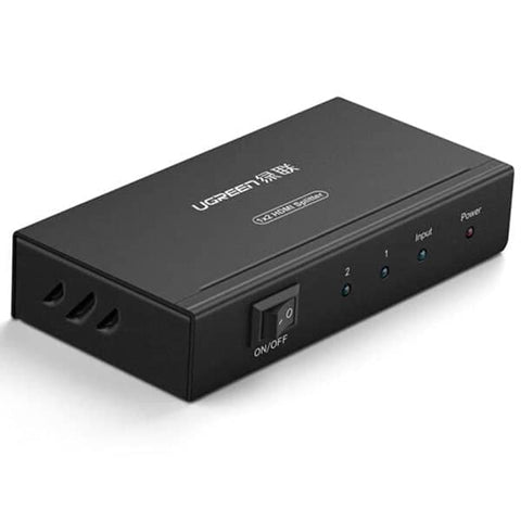 darrahopens Electronics > Computer Accessories UGREEN 1 x 2 HDMI Amplifier Splitter - Black (40201)