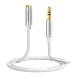 darrahopens Electronics > Computer Accessories UGREEN 10778 3.5mm Male to 3.5mm Female Extension Cable 5m (White)