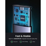 darrahopens Electronics > Computer Accessories UGREEN 10903 M.2 SATA NGFF SSD Hard Drive Enclosure