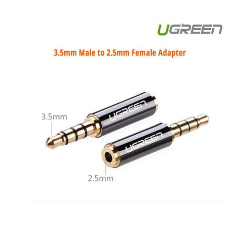 darrahopens Electronics > Computer Accessories UGREEN 3.5mm Male to 2.5mm Female Adapter (20502)