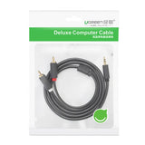darrahopens Electronics > Computer Accessories UGREEN 3.5mm male to 2RCA male cable 5M (10513)