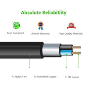 darrahopens Electronics > Computer Accessories UGREEN 3.5mm Male to 3.5mm Male Audio Cable 1M (10733)