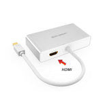 darrahopens Electronics > Computer Accessories UGREEN 3-in-1 Mini DisplayPort to HDMI&VGA&DVI converter - white (10438)