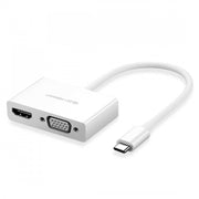 darrahopens Electronics > Computer Accessories UGREEN 30843 Type-C to HDMI VGA Converter White