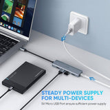 darrahopens Electronics > Computer Accessories UGREEN 4-Port USB3.0 Hub with Micro USB Power Supply 70336