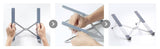 Darrahopens Electronics > Computer Accessories UGREEN 40289 Foldable Laptop Stand (Silver)