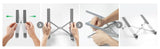 Darrahopens Electronics > Computer Accessories UGREEN 40289 Foldable Laptop Stand (Silver)