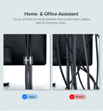 Darrahopens Electronics > Computer Accessories UGREEN 40354 Cable Organizer 2m (Black)