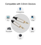 Darrahopens Electronics > Computer Accessories UGREEN 40785 Premium 3.5mm Male to 3.5mm Male Cable 10M