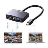 darrahopens Electronics > Computer Accessories UGreen 4K Mini DisplayPort to HDMI / VGA Adapter - Black (10439)