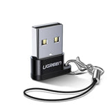 Darrahopens Electronics > Computer Accessories UGREEN 50568 USB-C 3.1 Female to USB-A 2.0 Male Adapter