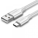 darrahopens Electronics > Computer Accessories UGREEN 60121 USB 2.0 Type-A to Type-C Male Nickel Plated Cable 1M (White)